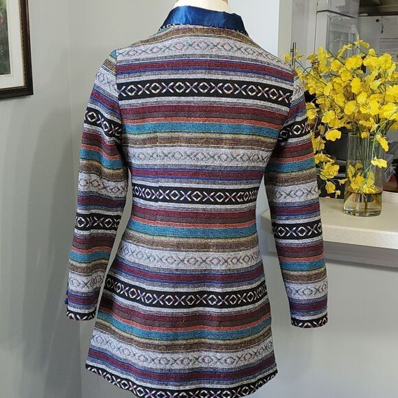 Jibhuafanf Asian style jacket. Much detail. No size tag,  s/m. Excellent… - Picture 6 of 12